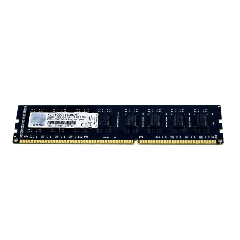 G.Skill 8GB DDR3 1600MHz Desktop RAM
