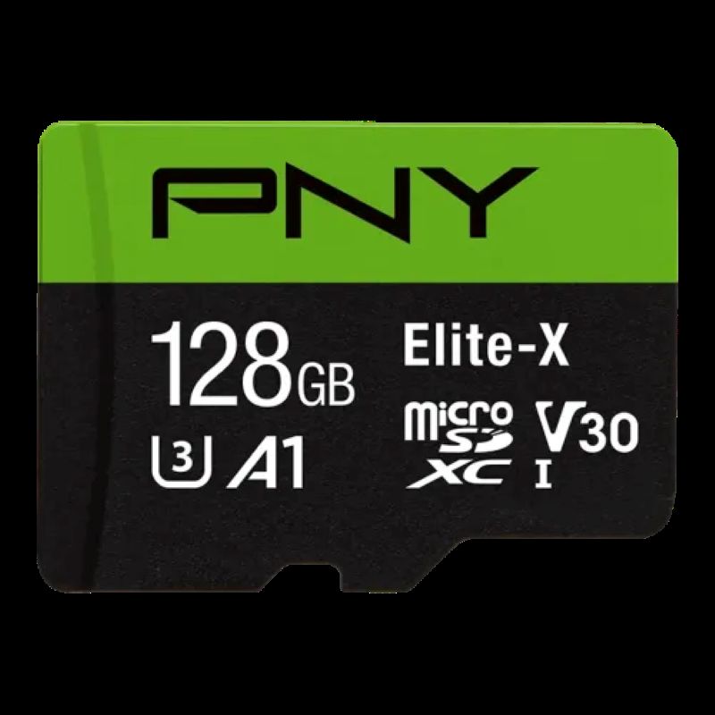 PNY Elite-X 128GB Class 10 U3 V30 microSDXC Memory Card